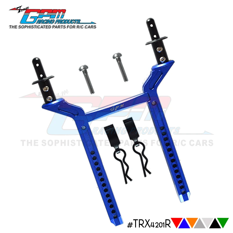 

GPM ALUMINUM FRONT & REAR MAGNETIC BODY MOUNT For TRAXXAS-1/10 ELECTRIC 4WD TRX4 DEFENDER TRAIL CRAWLER -82056-4