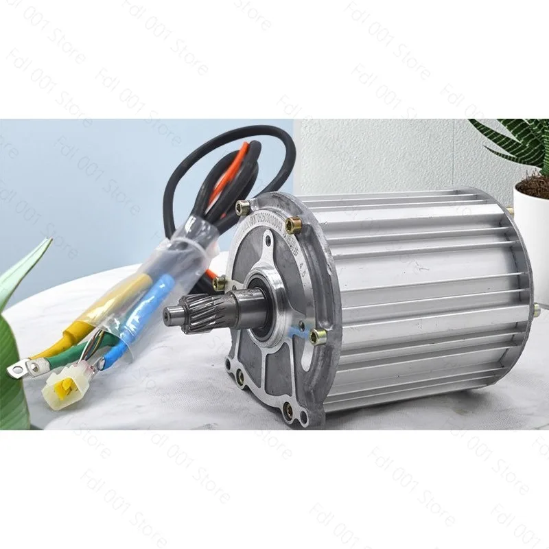 High Power Permanent Magnet Synchronous Motor DC Brushless Differential Pure Copper Motor for Electric Tricycle