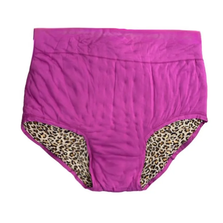Handmake High Wasit Cotton Blended Thick Puffy Briefs ABDL Sleek Proof Panties