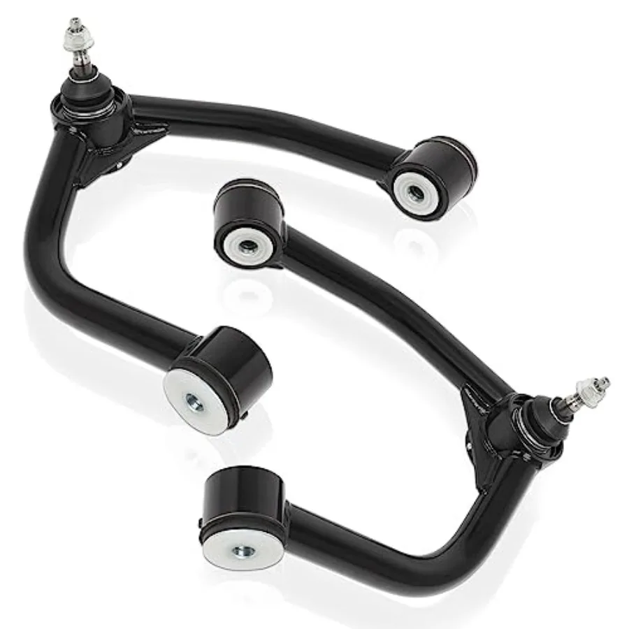 زوج من 24 أذرع التحكم العلوية الأمامية طقم تعليق قابل للتعديل متوافق مع 20042015 لـ Titan 20052019 لـ Armada 20042010 لـ