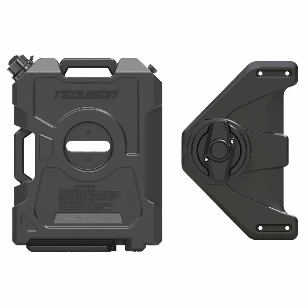9L Fuel Can Oil Tank Gas Container with Holder for Jeep Wrangler JL 2018-2023 LANTSUN JL1285