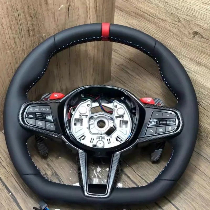 

Customized Microfiber Leather Car Steering Wheel For BMW CS F90 G20 G22 G30 G80 G11 G06 G38 G42 G22 Steering Wheel Accessories