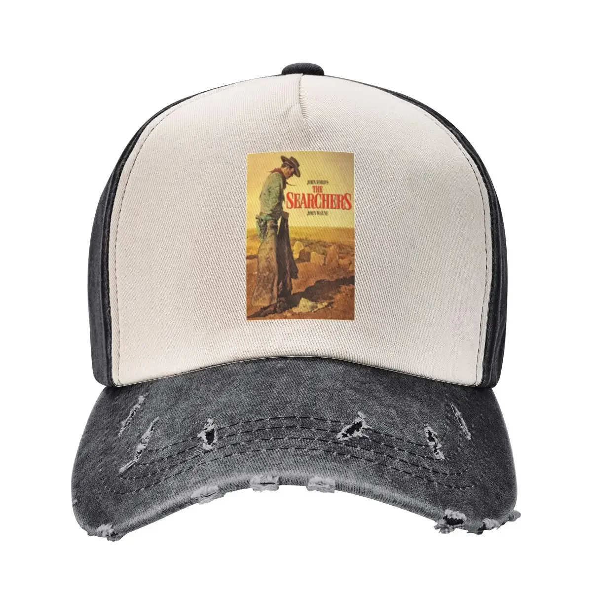 

The Searchers (1956) poster Baseball Cap Streetwear Hood sailor cap for men Women's Hats Men's