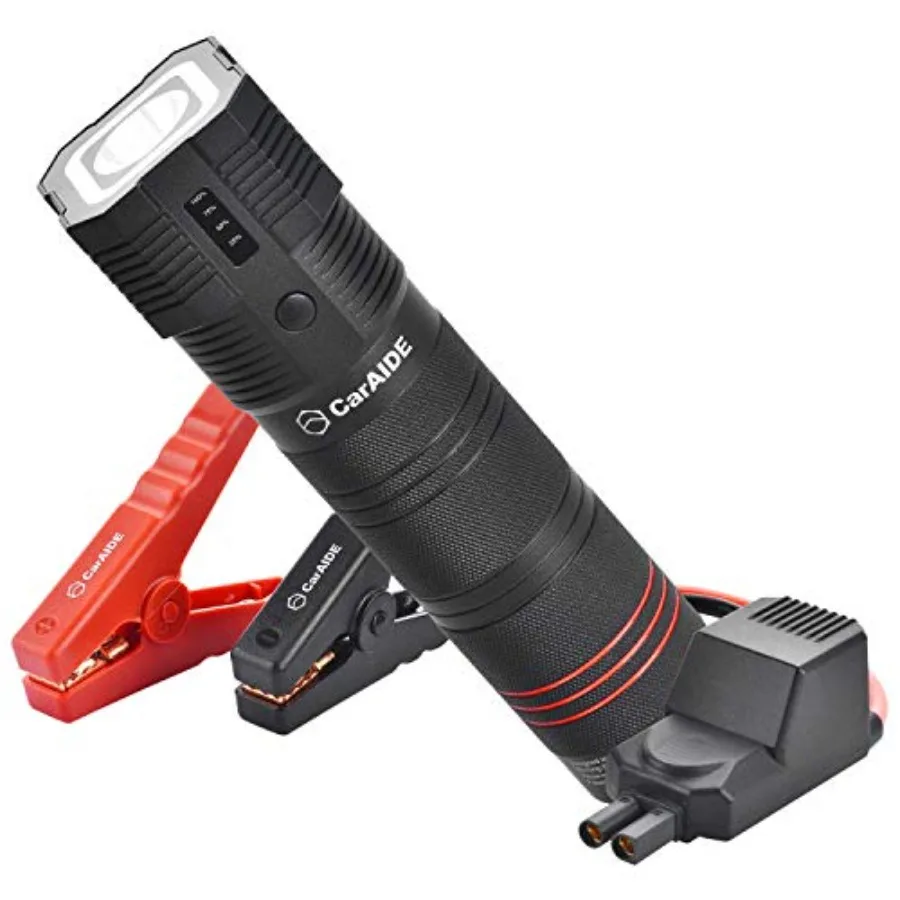 مشغل قفز آمن للغاية للمركبات 12 فولت مع تيار ذروة 1000 أمبير مناسب لمحركات الغاز حتى 6.0 لتر ومحركات الديزل حتى 4