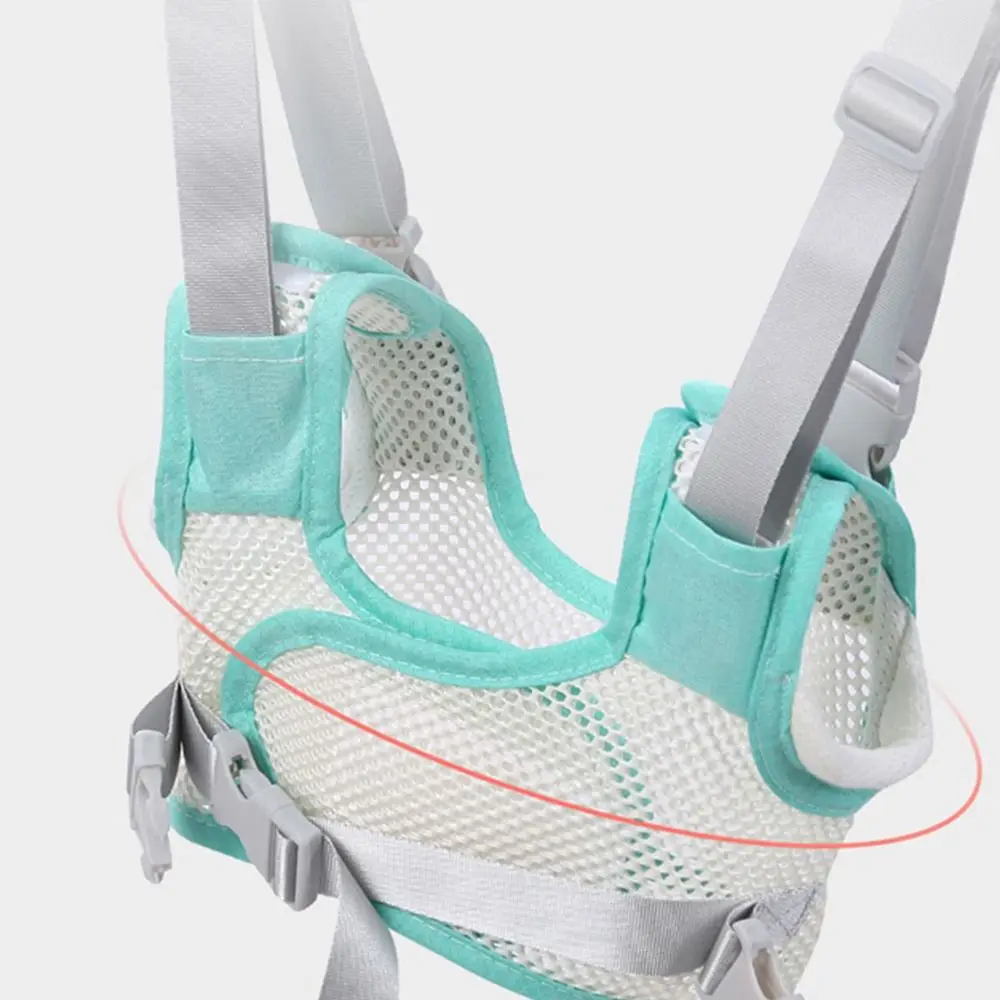 Imbracatura per camminatore di sicurezza per neonati, traspirante, regolabile, per l'apprendimento, supporto per la camminata, assistenza per allenatore, cintura assistente per bambini portatile antiscivolo