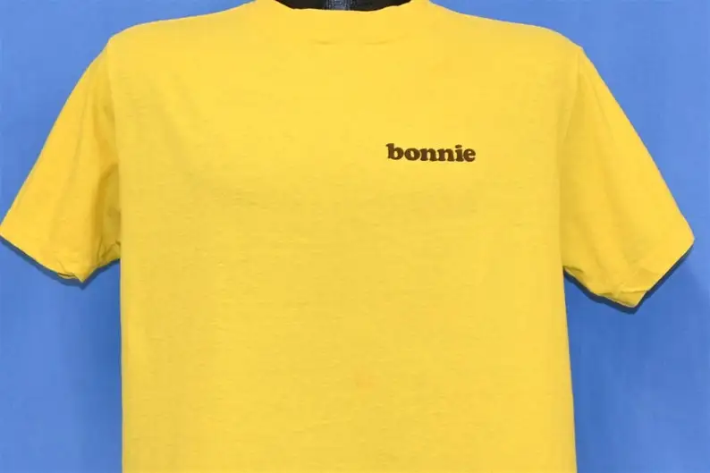 70s GAS Keeps The Pressure Up Bonnie Yellow t-shirt Medium