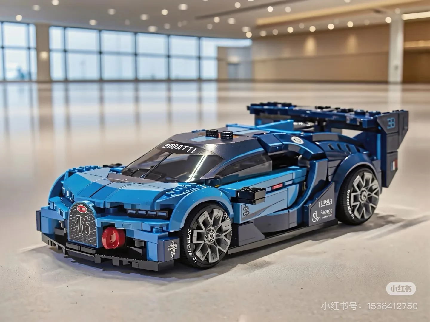 Bloques de Construcción del Superauto Bugatti VisionGT 77253 | Juguete de Auto de Carreras para Niños | Excelente regalo de cumpleaños para niños