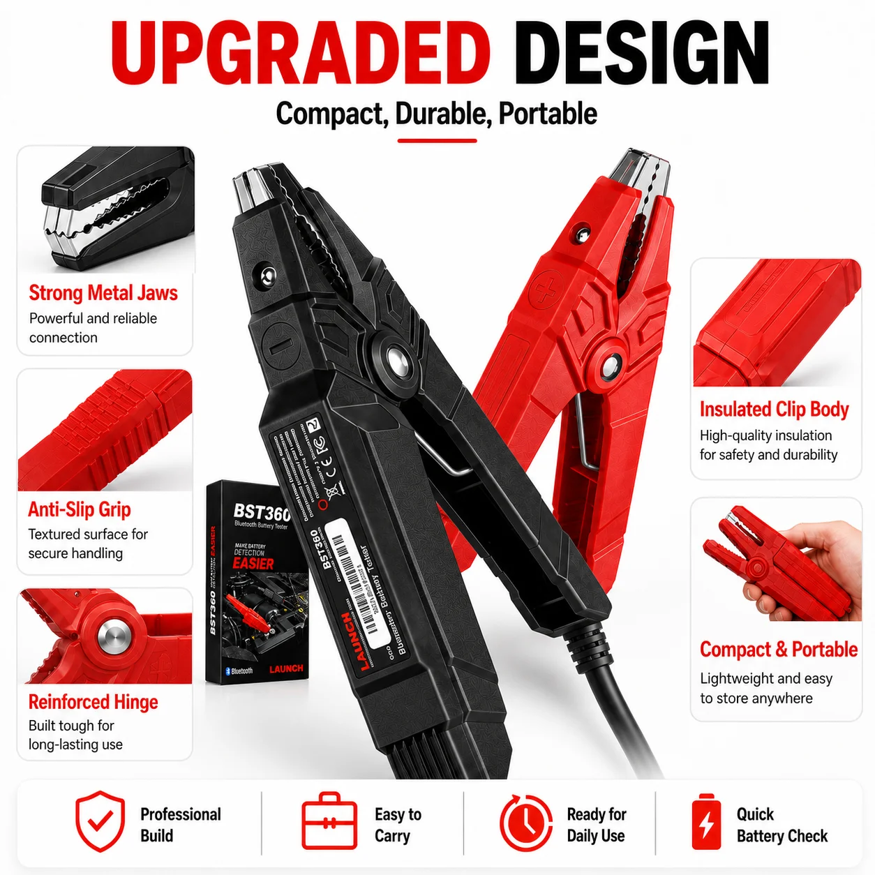 LAUNCH BST360 블루투스 자동차 배터리 테스터 - Battery Load Tester 리뷰 및 가격