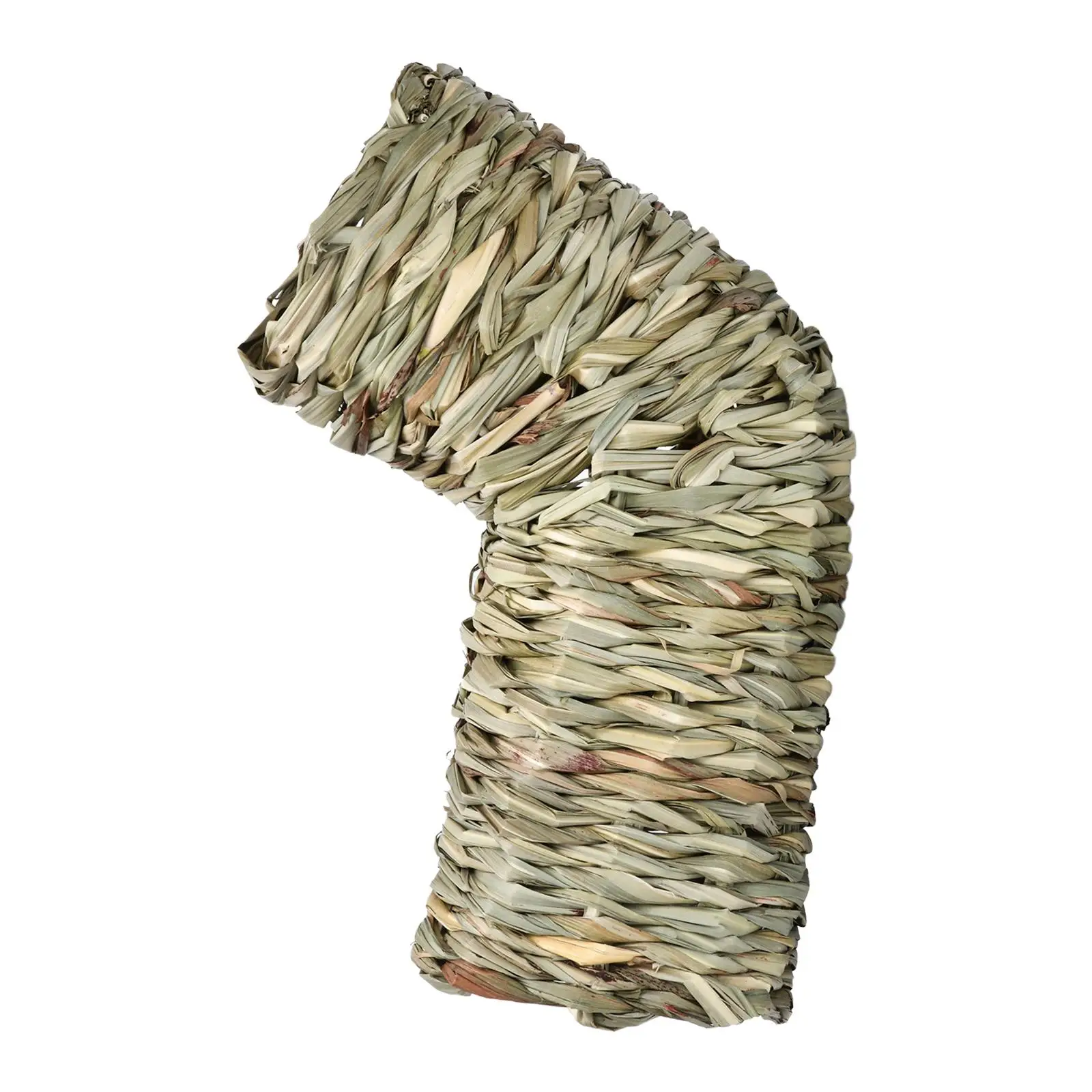 Hamster Grass Tunnel Toy Bunny Toy Lightweight Rabbit Tunnel Tube Nest for Ferrets Small Animals Hedgehog Chinchilla Gerbils