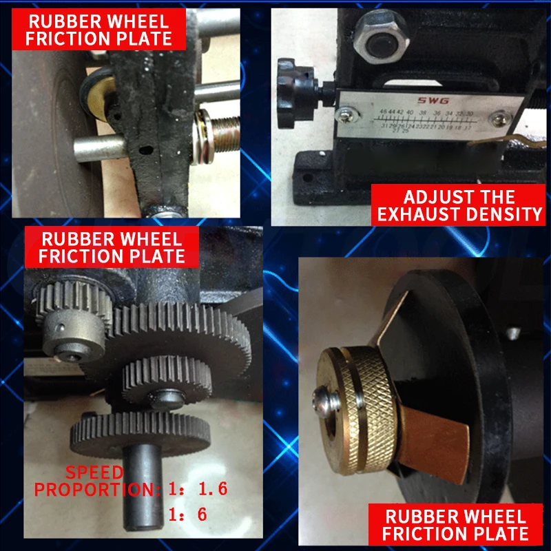 NZ-2 Manual Automatic Coil Winding Machine USG Mechanical Control Automatic Arrangement Small Coil Winding Machine