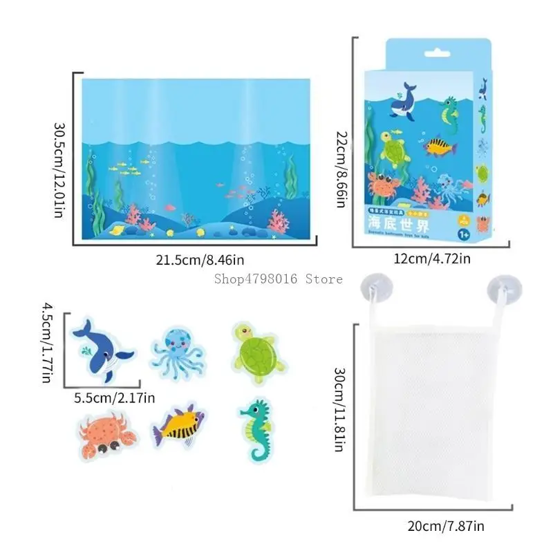 Bathtub Water Toy Kids Floating Bathroom Toy Baby Bath Toy Animal Cognitive Toy