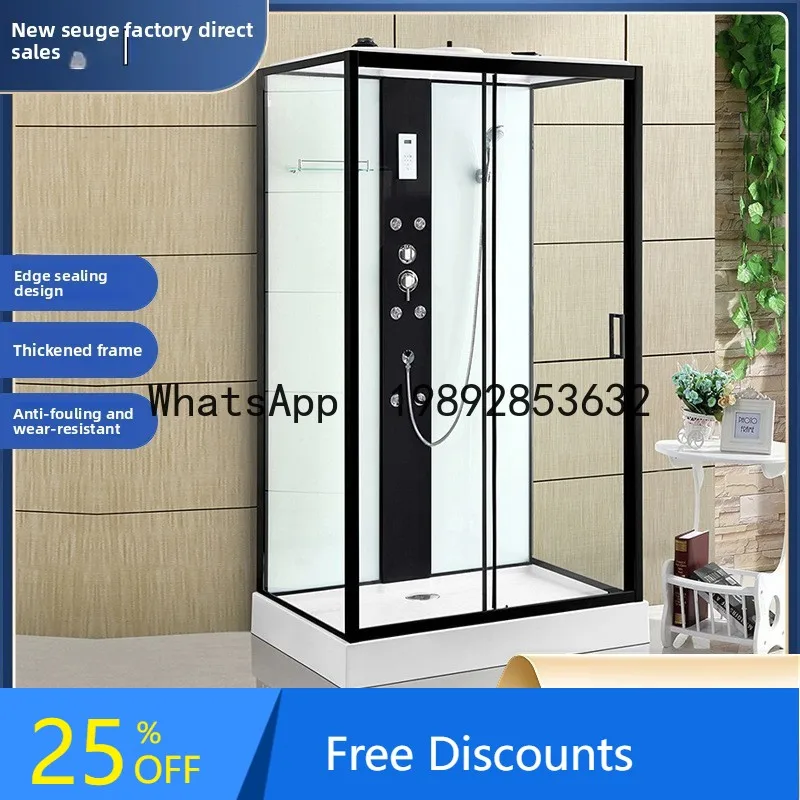 

CZ Integrated Shower Room All-in-One Dry-Wet Separation Bathroom Shower Room Warm Air Rectangular Partition