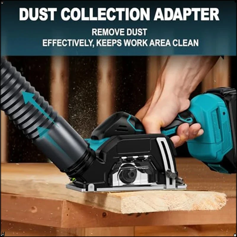 Makita  18V Battery Cordless Electric Angle Grinder 19500RPM 3 Inch Cut Off Tool Tile Cutter for Wood Tile Plastic Tool