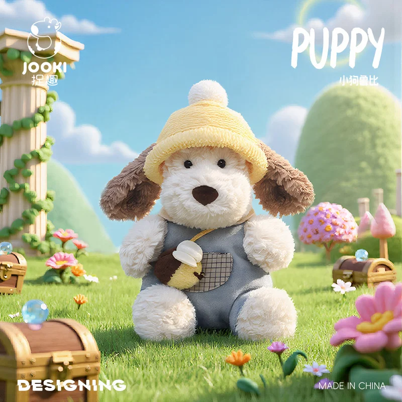 

Sitting Style Toy Catching Bees Rupee Dog Plush Kawaii Cushion Doll Gift For Children