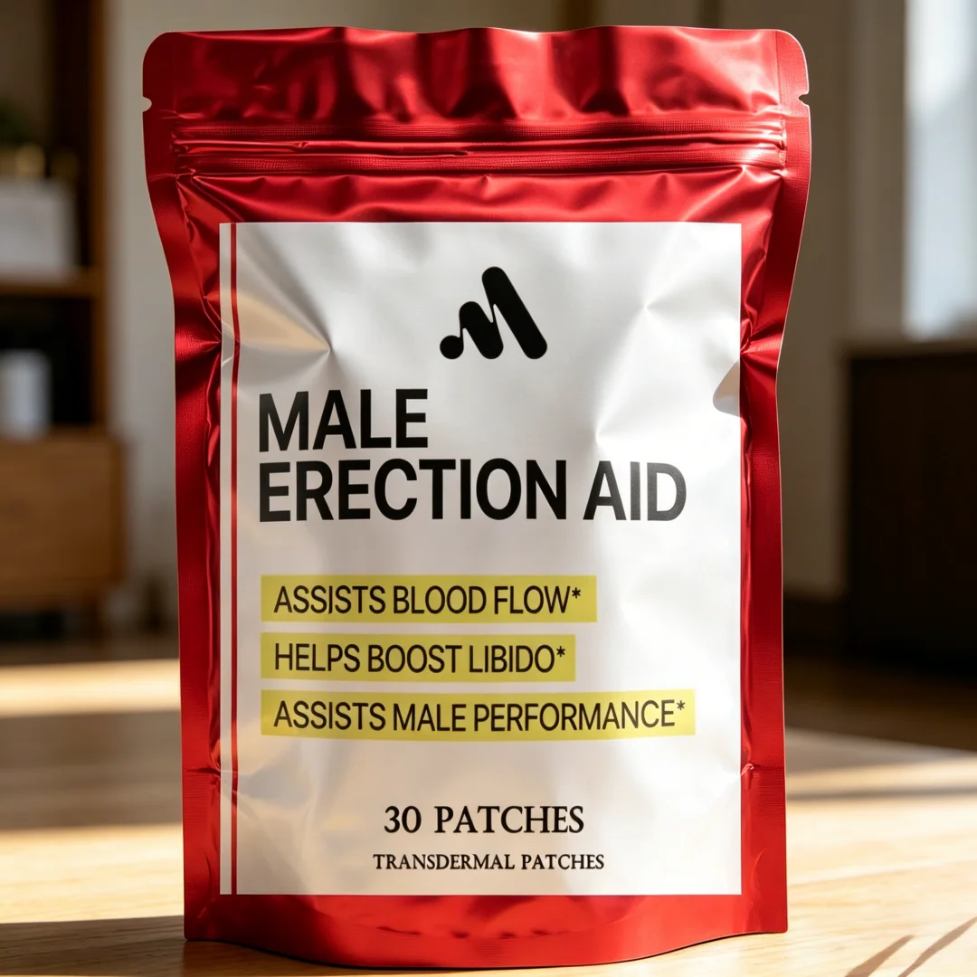 30 Patches Male Performance Aid Enhancement Patch -Drive and Stamina High Potency Booster Transdermal Patches