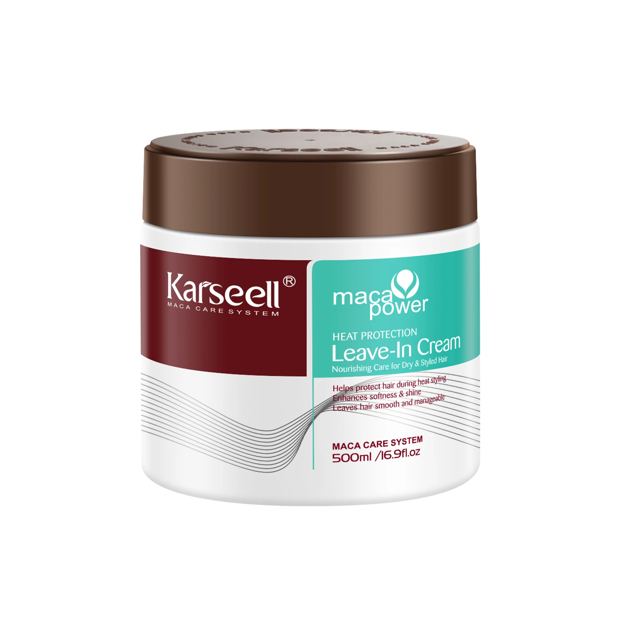 Karseell Leave In Cream Repair Protein Cream Hair Treatment Natural Essences Organic Protein Cream for Dry Damaged Hair