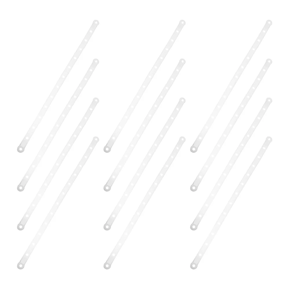 30 Pcs Hanger Connection Strip Plastic Hanging Display Strips Clothing for Retail Displaying