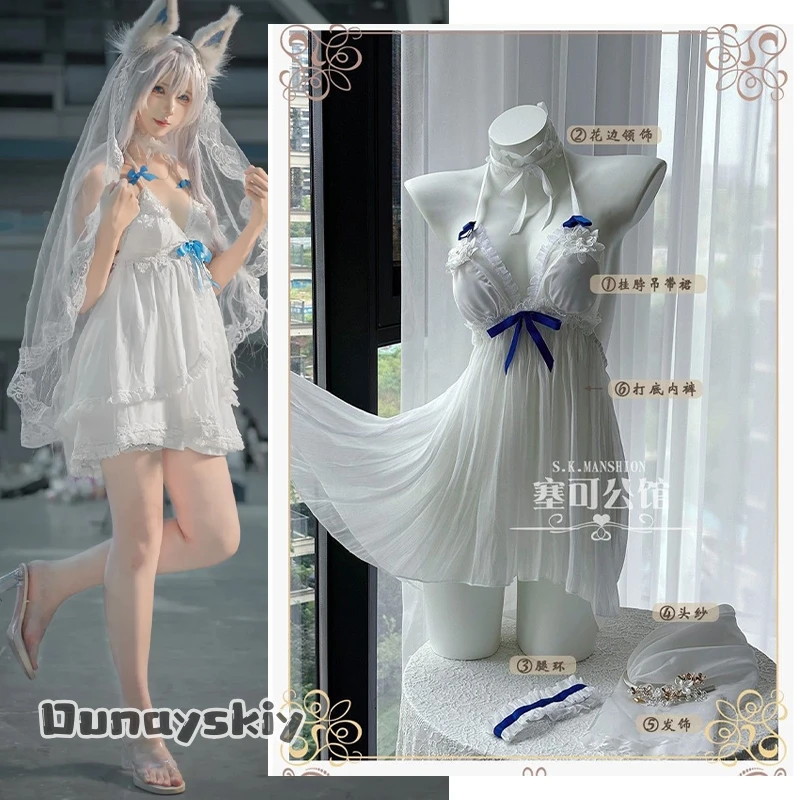 yumekiri@game-azur-lane-shinano-cosplay-costume-hallween-carnival-role-playing-theme-party-dress-up-sexy-swimsuit-veil-party