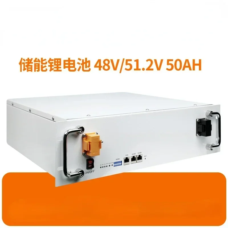 Suitable for 48V 51.2V 50AH PV off-grid home energy storage lithium battery system RS485 Bluetooth WIFI communication monitoring