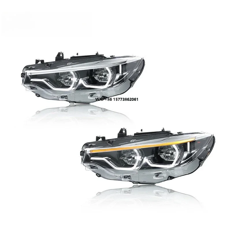 

1 Unit LED Headlights Car Accessories for Auto Lighting Systems 13-20 4 Series Headlight Assembly F32 Car Led Lights