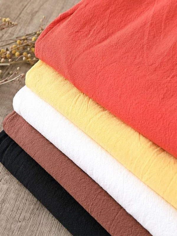 Katoen Linnen Harembroek Elastische Taille Losse Afslankende Straat Sle Casual Broek Lage Taille Werkkleding Zomer Dames Faion