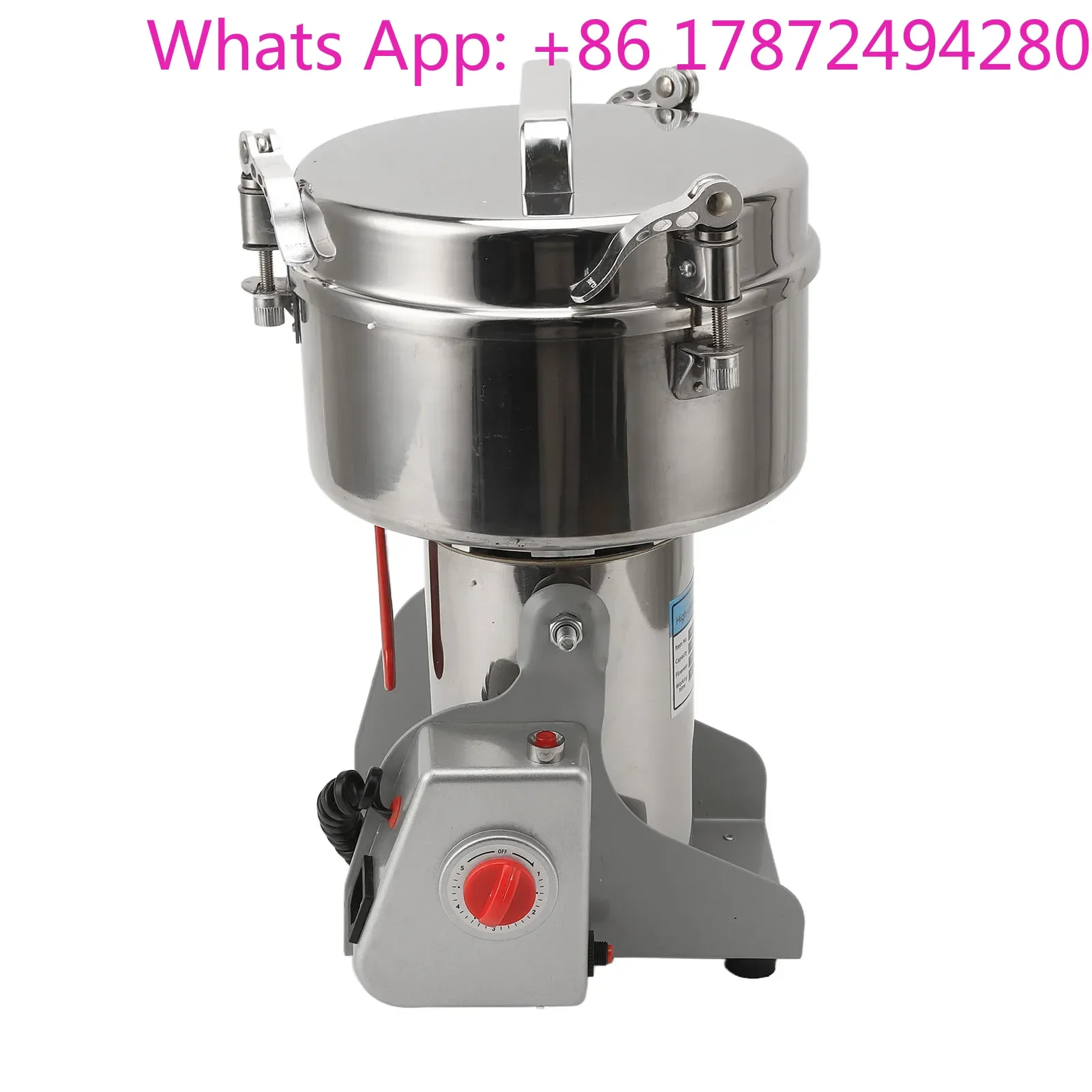 Grinding Machine 3000W Multi Purpose Swing Stainless Steel Easy To Clean Grain Mill Grinder for Spices for Commercial