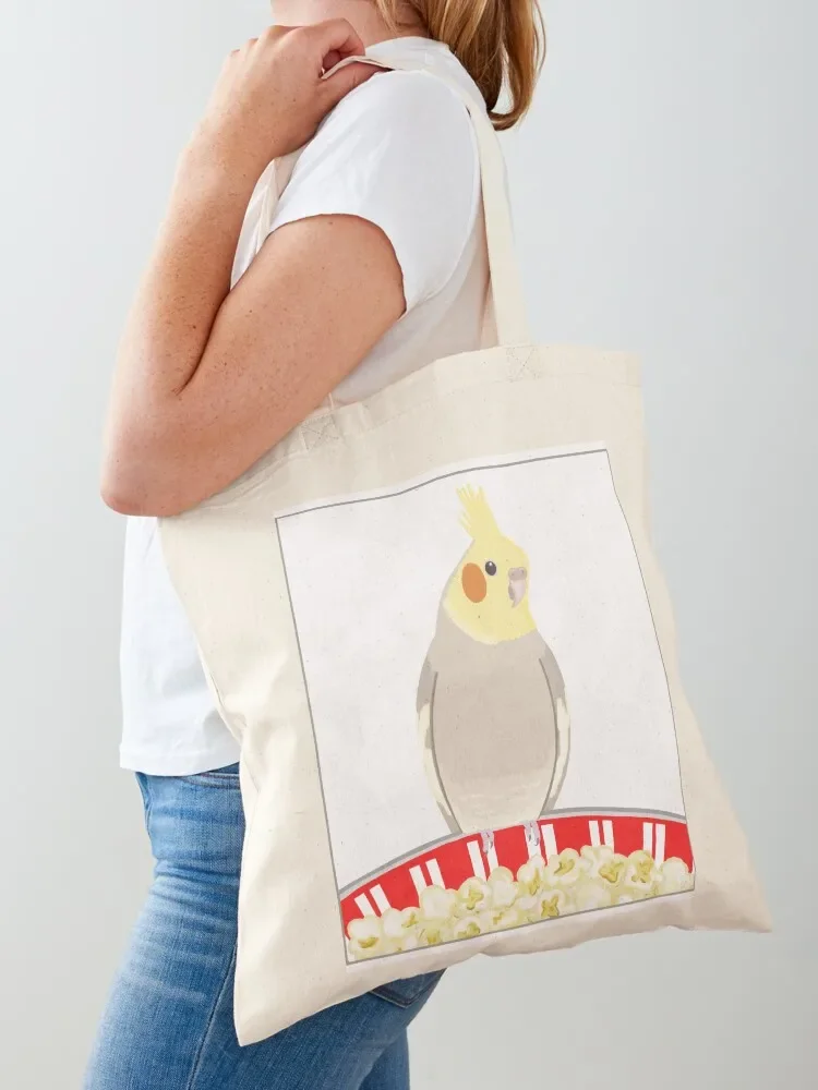 P for popcorn 2 Tote Bag Shopper bag custom canvas bag custom bags free delivery bags