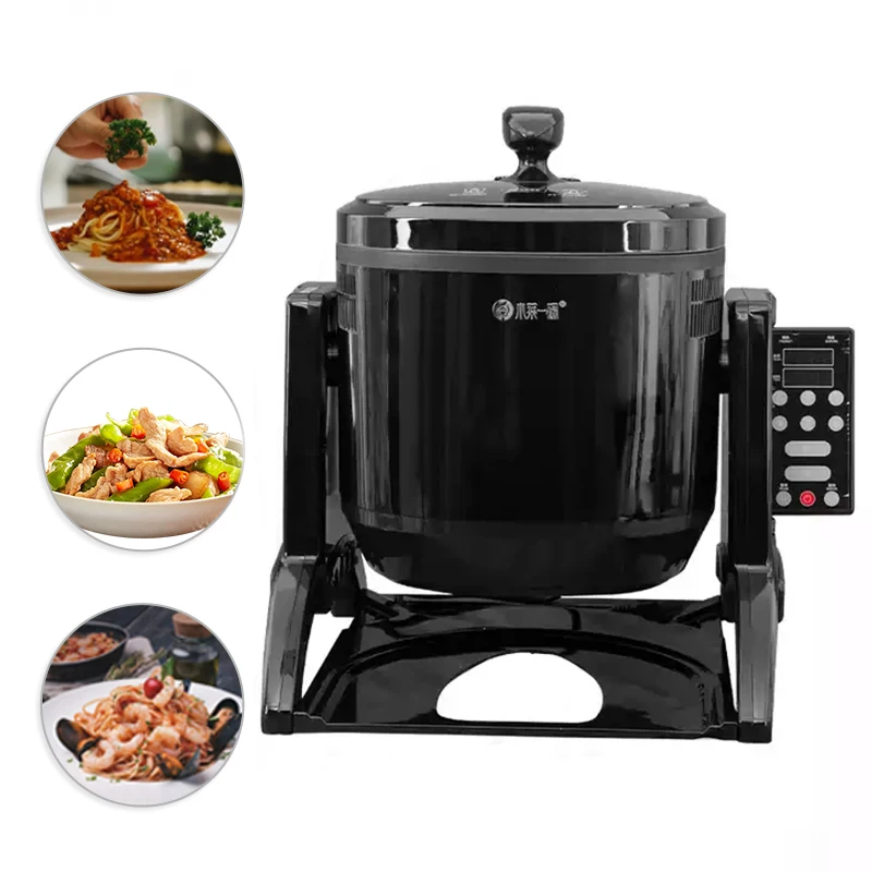 X5-34 Fast Food Restaurant Automatic Fried Rice Machine Intelligent Induction Stir Fry Cooking Robot