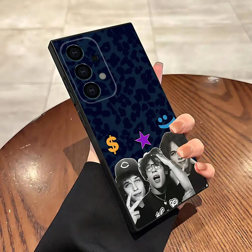 حافظة هاتف S-Sturniolo T-Triplets لهاتف سامسونج S25، S24، S21، S22، S23، S30، Ultra، S20، Plus، Fe، Lite، 5G غطاء أسود #4