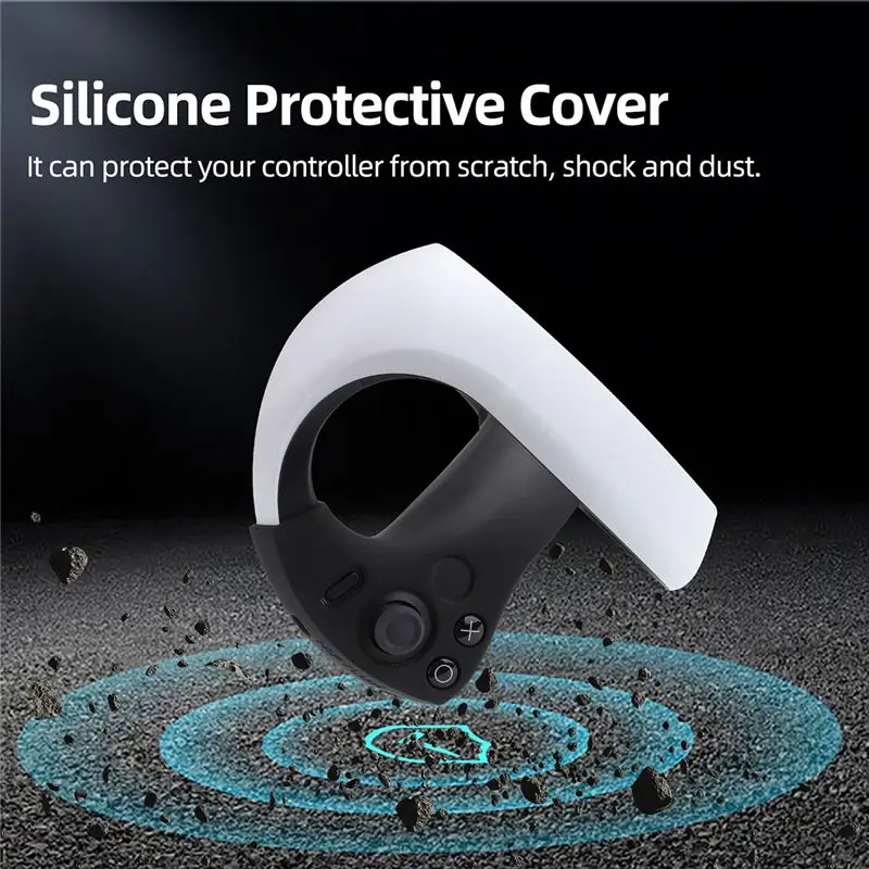 Hifylux غطاء مقبض تحكم لبلاي ستيشن VR2 غطاء من السيليكون مقبض قبضة واقية الأكمام غطاء ل PS VR2 جزء-ABPS #3