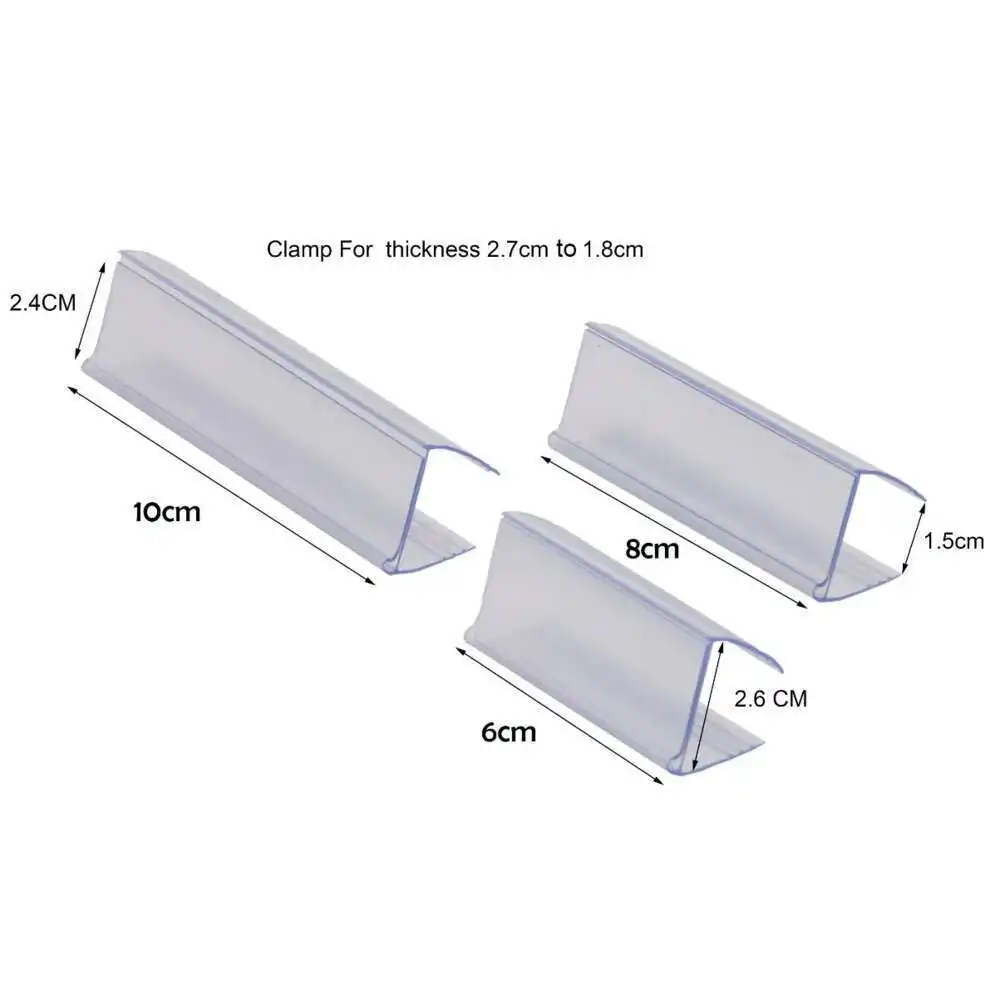 Shelf Channel Price Label Shelf Talkers For Supermarket Shelves Pricing Cube Strip
