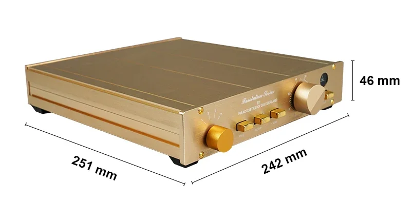 SUQIYA 복제 스위스 FM155 HIFI 발열 모니터 프리앰프