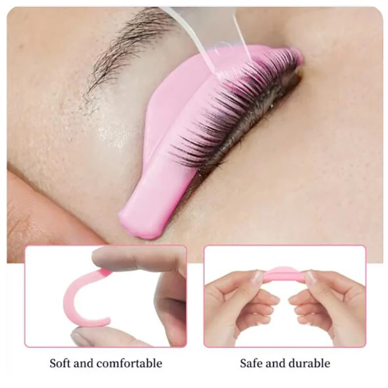 Eyelash Perming Pads Silicone Eyelashes Perm Curler Reusable Lash Lift Shield Pads lash Lifting rods and glue gel