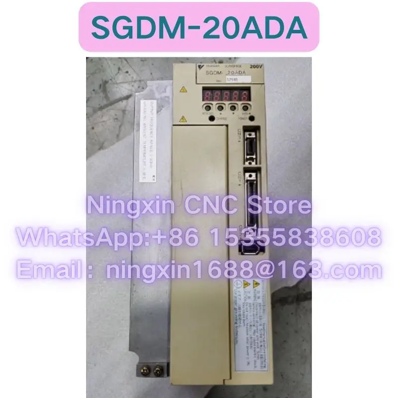 

Second-hand SGDM-20ADA servo drive Functional test OK Fast delivery