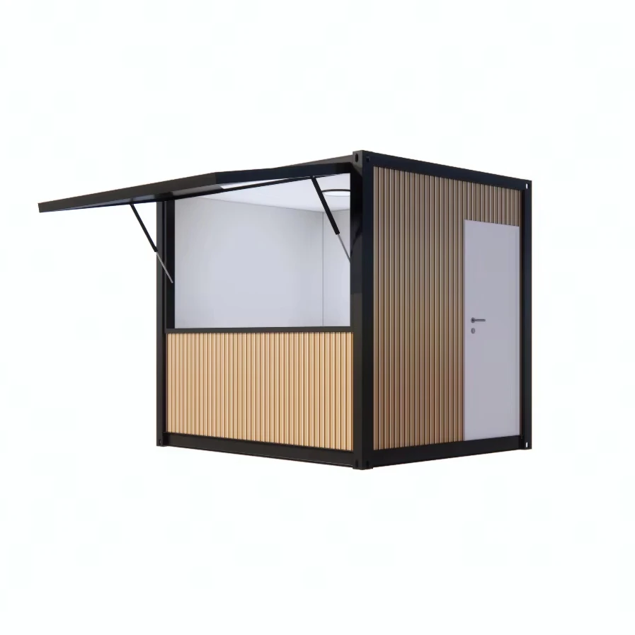 10 'Mini Pop-Up Container Coffee Bar Fast Food Convenience Store Modular Prefab Store