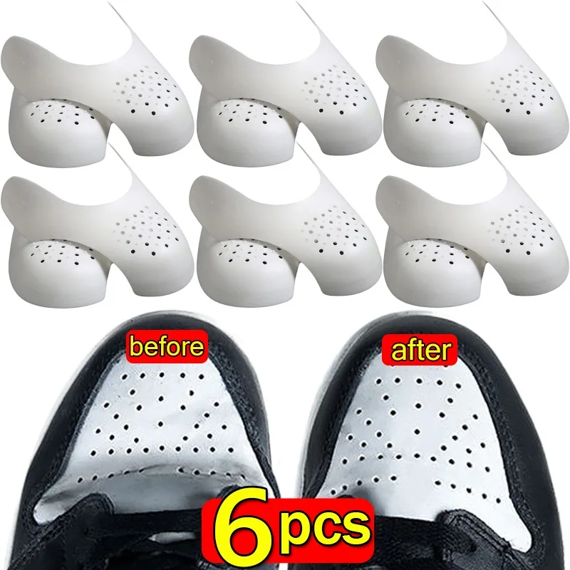 Protector Crease Shoe Anti Crease Bending Crack Toe Cap Support Shoe Stretcher Lightweight Keeping Shield Sport Shoes Protector