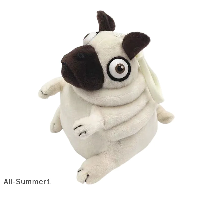 【E】Kawaii Plüschtiere 10/14CM Hässlicher und süßer Sandhund sitzender Mops Hundespielzeug Stoffpuppen für Kinder Kinder Geburtstagsgeschenk