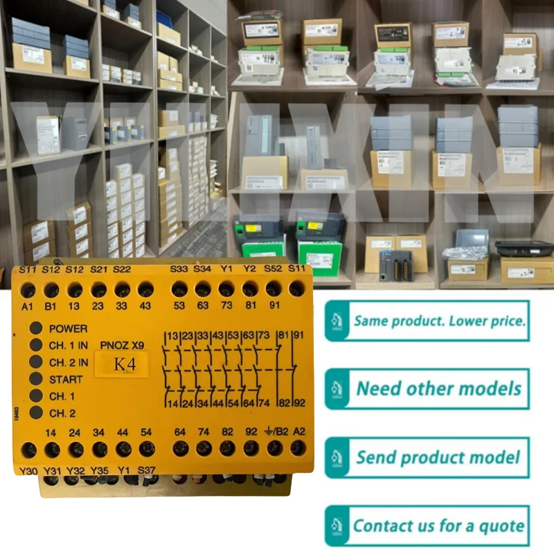 

New Original PNOZ X9 774609 Safety Relay