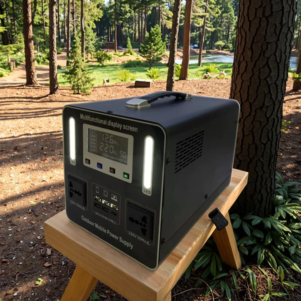 

Multifunctional Socket Portable Outdoor Power Bank 220V500W Self Driving Camping Electric Emergency Battery Household Power Bank