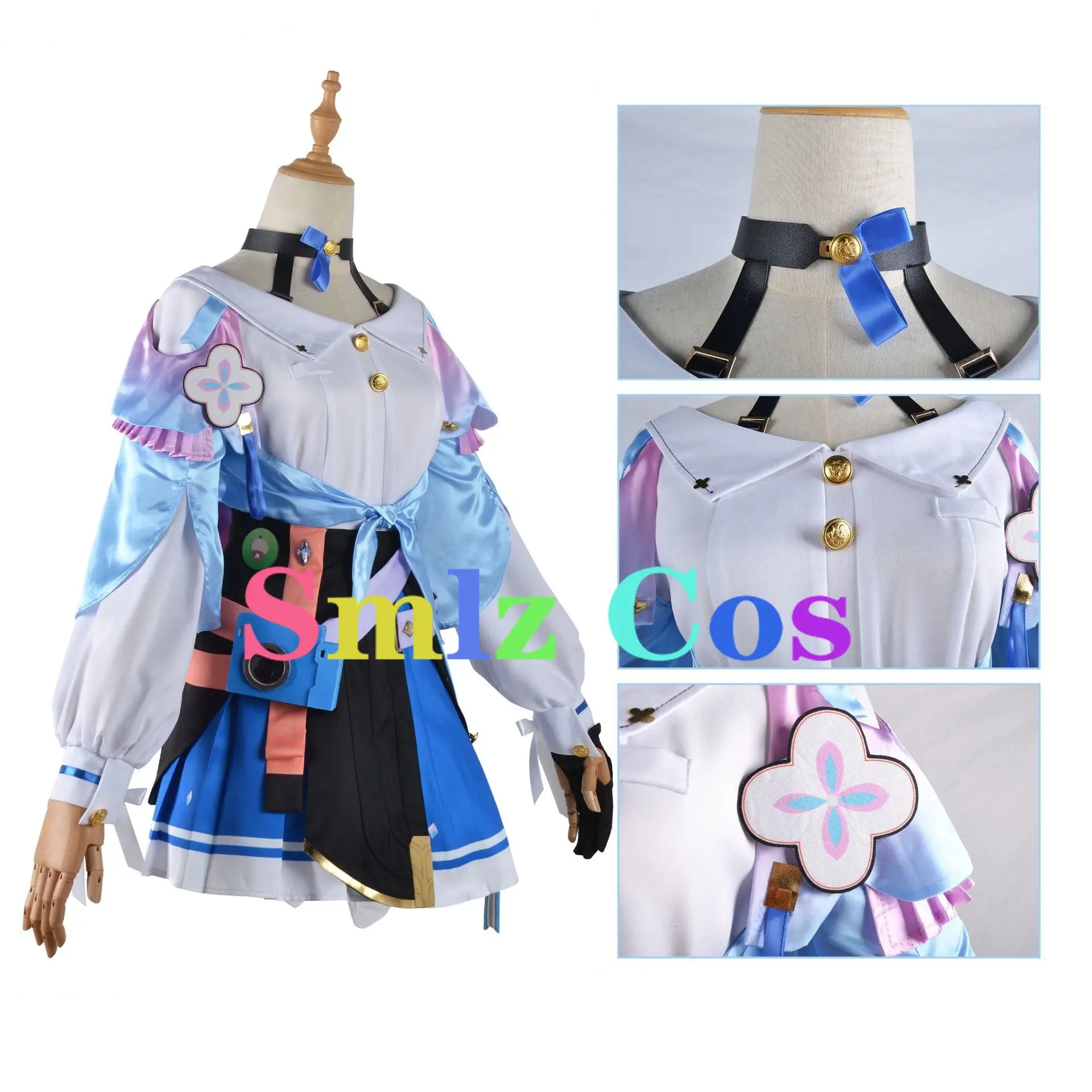 Honkai Star Rail Cosplay Game 7th March costumi Cosplay uniforme Dress Halloween Party Women March 7th Outfit Costume