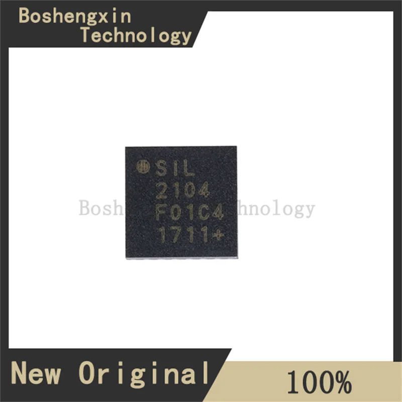 1 قطعة CP2104-F03-GM متجانسة USB إلى وحدة تحكم جسر UART ، توفر برنامج تشغيل منفذ COM الافتراضي QFN-24 CP2104-F03-GM