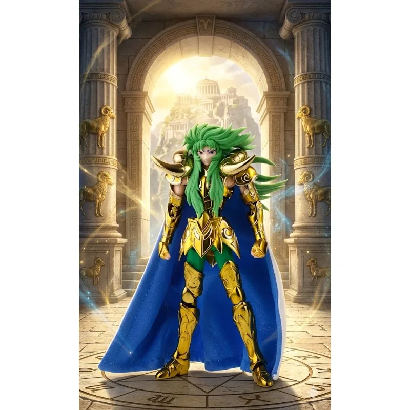 【In Stock】 Saint Seiya MST Myth Cloth EX Diecast Metal Armor Aries Shion Action Figure Collection Toy Gift - view 6