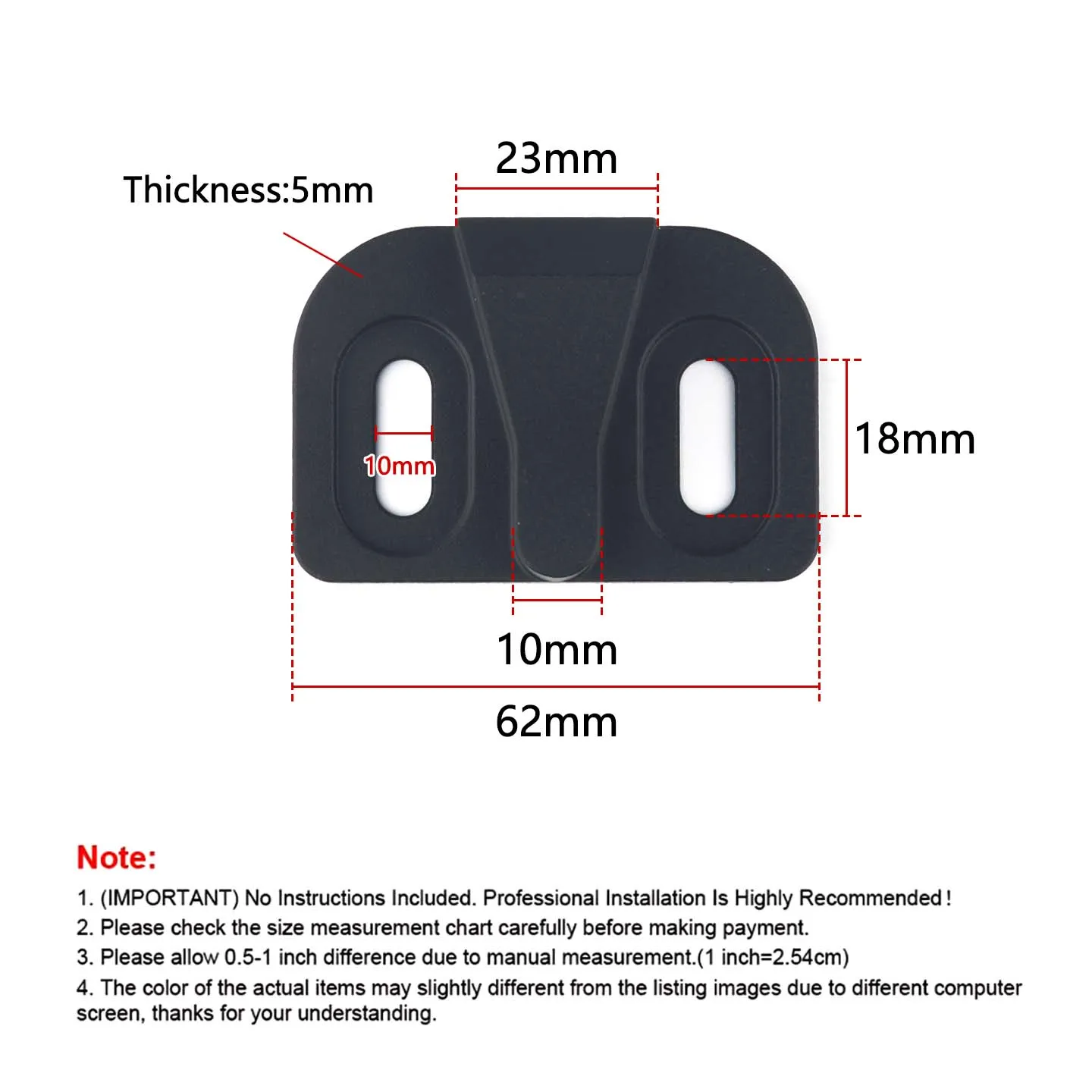 Tailgate Stop Stopper Limiter Reduce Abnormal Noise Fit for Toyota RAV4 FJ Cruiser Prado 120 Prado 150
