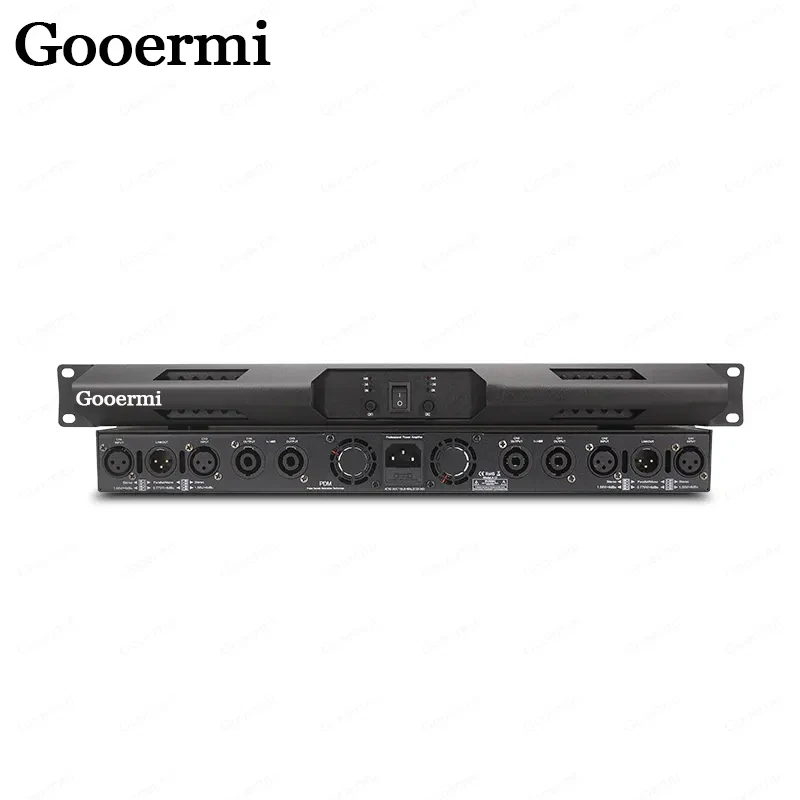 

Gooermi-D200 High Quality Digital Power Amplifier Dual Channel With Power Switch For Dj Karaoke Stage