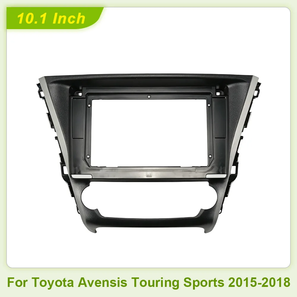 10 Inch Car Frame Fascia Adapter Android Radio Dash Fitting Panel Kit For Toyota Avensis Touring Sports 2015-2018
