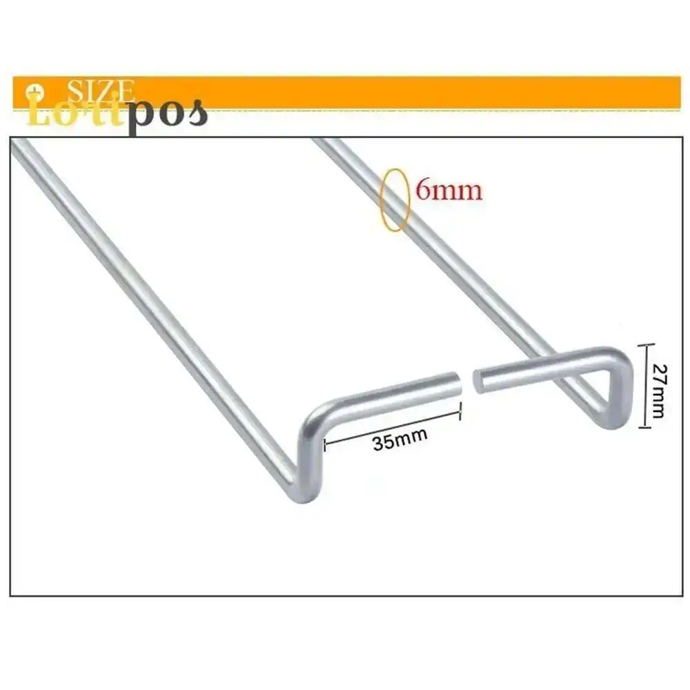 10pairs/lot Premintehdw Kitchen Cupboard Cabinet Door Plate Sample Board Holder Stock Display Rack Display Bracket Chrome Pole