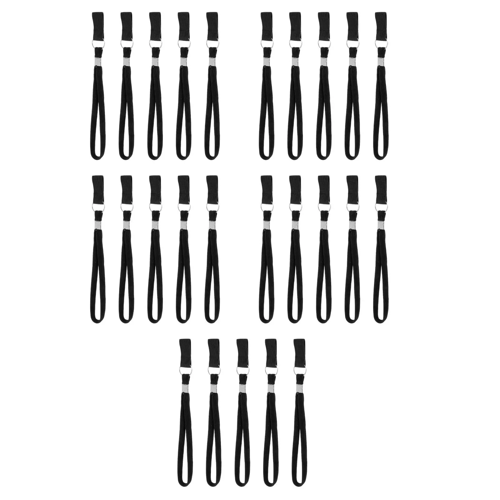 

5pcs 5 Count Cane Handles Grip Replacement Anti-lost Lanyard Strap Walking Stick Holders