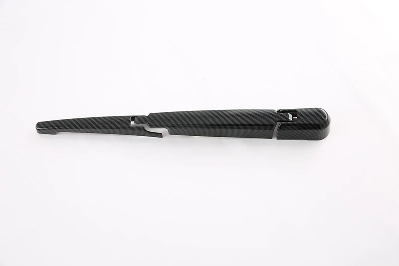 For SsangYong Torres (J100) 2022-2025 Carbon Fiber Style Rear Window Wiper Arm Blade Cover Trim Overlay Nozzle Molding Garnish