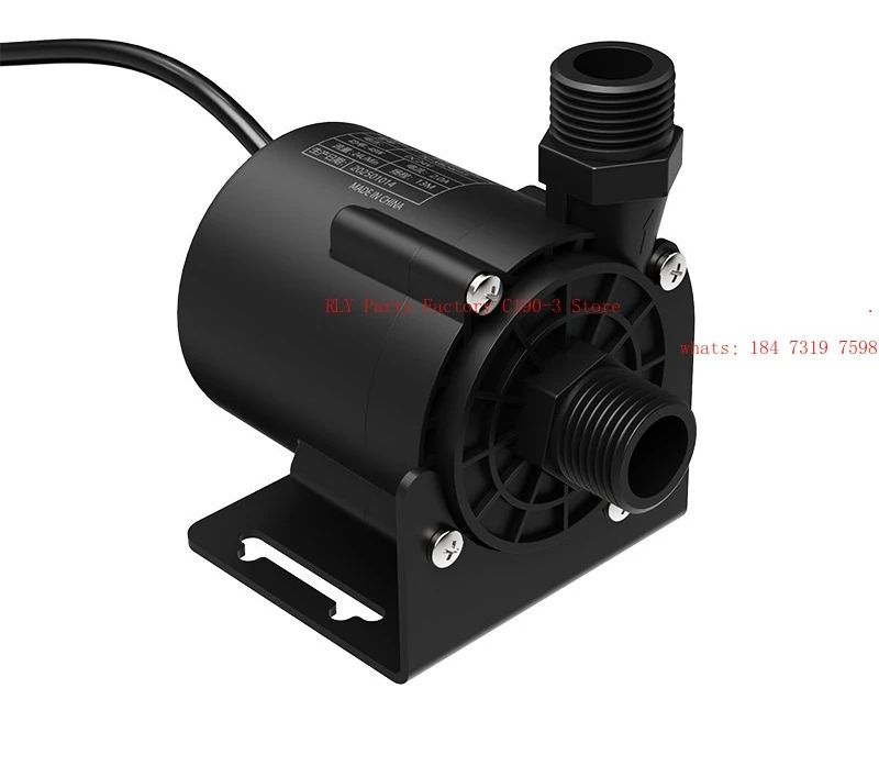 Circulating water pump 12-24V submersible PU-KB series G1/2 thread 13 meters head