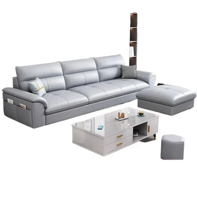 

cat scratching skin, modern simple sofa, Nordic living room, apartment size, latex technology cloth, sofa combination